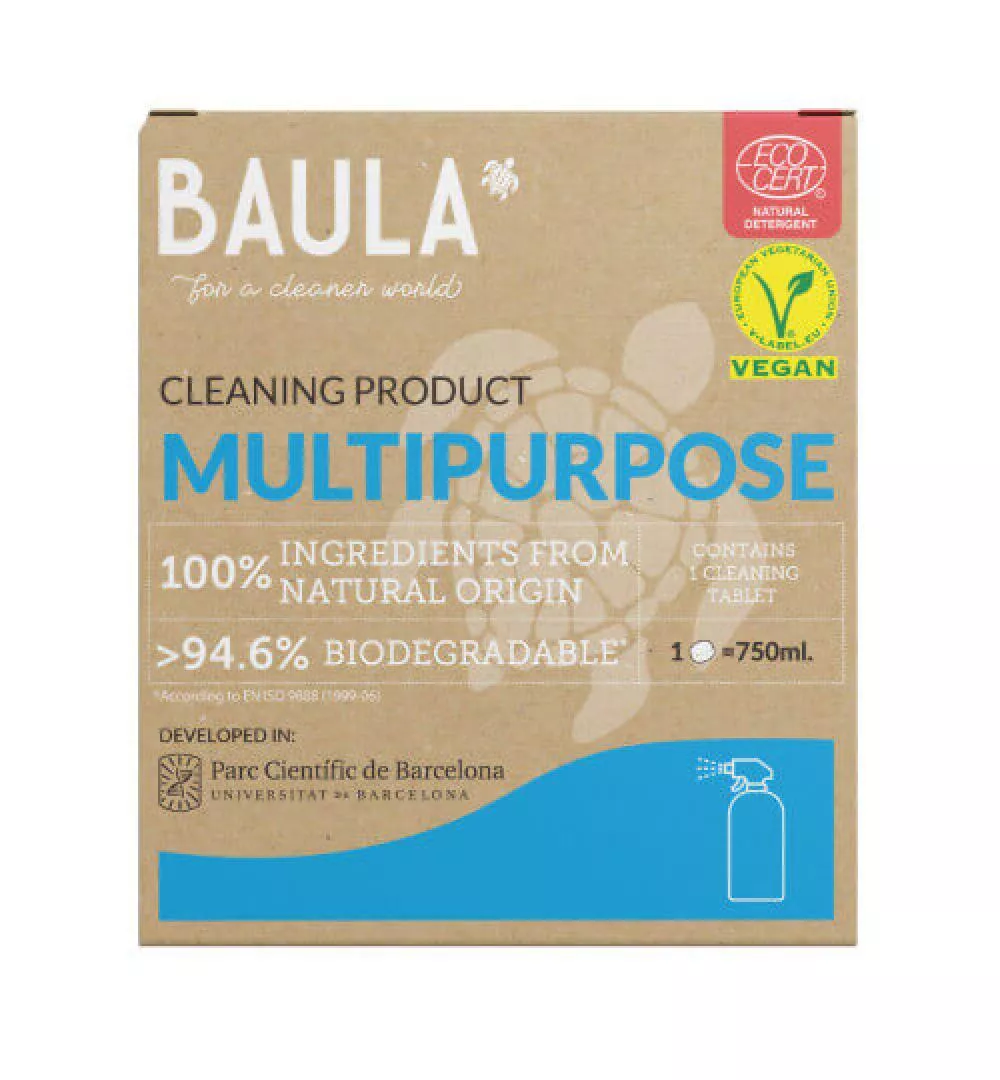 Baula Vidrio universal - pastilla para 750 ml de detergente