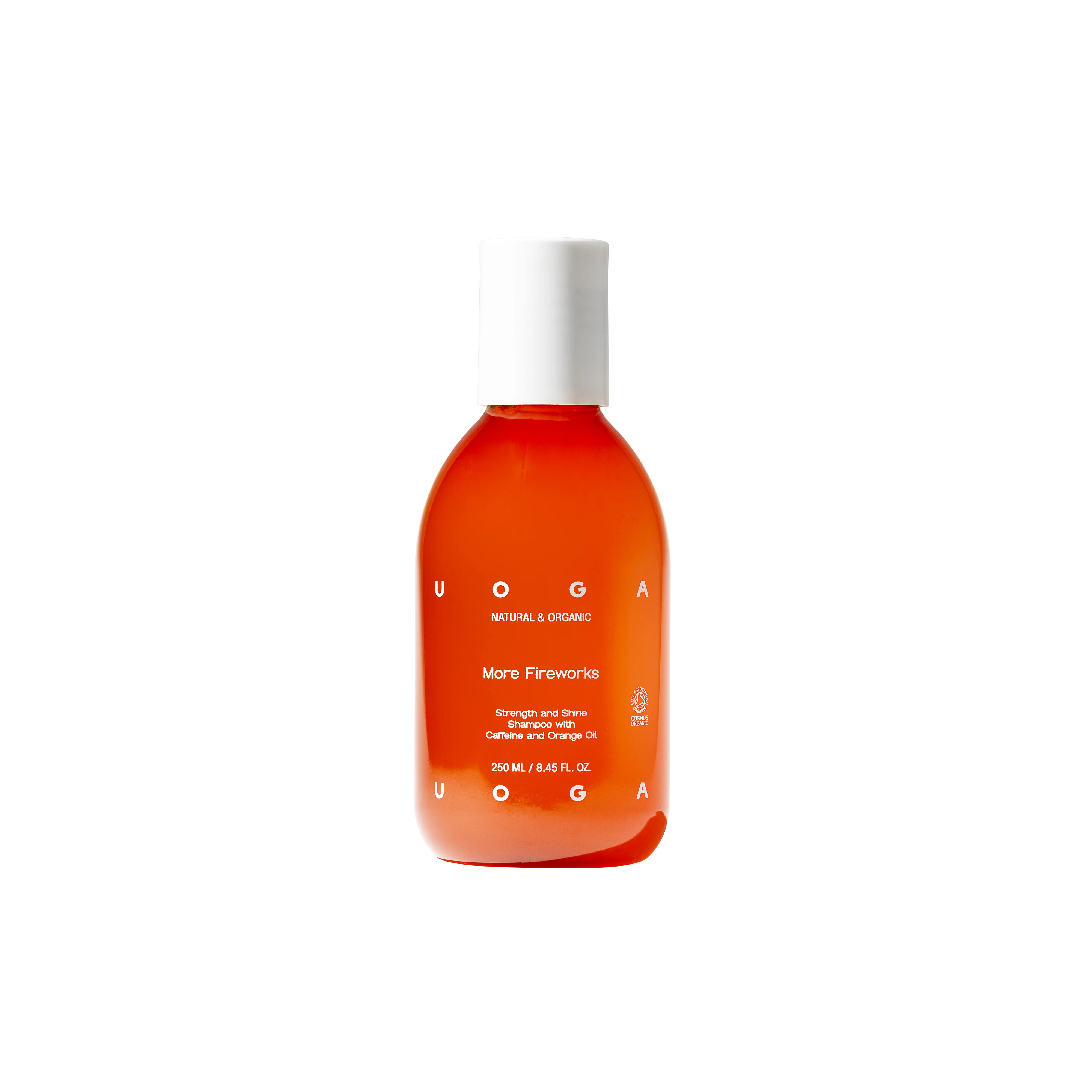 Uoga Uoga Champú para fortalecer y dar brillo al cabello More Fireworks BIO (250 ml) - con aroma a naranja