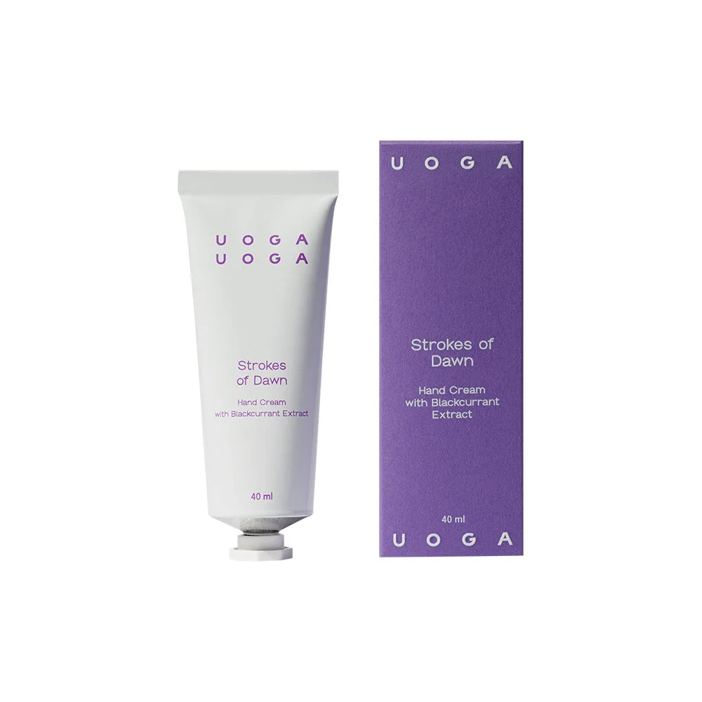 Uoga Uoga Crema hidratante de manos Strokes of Dawn (40 ml) - con manteca de mango