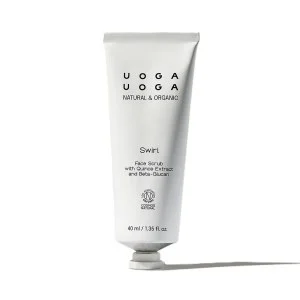Uoga Uoga Exfoliante facial suave con extracto de membrillo Swirl (40 ml) - apto también para piel sensible