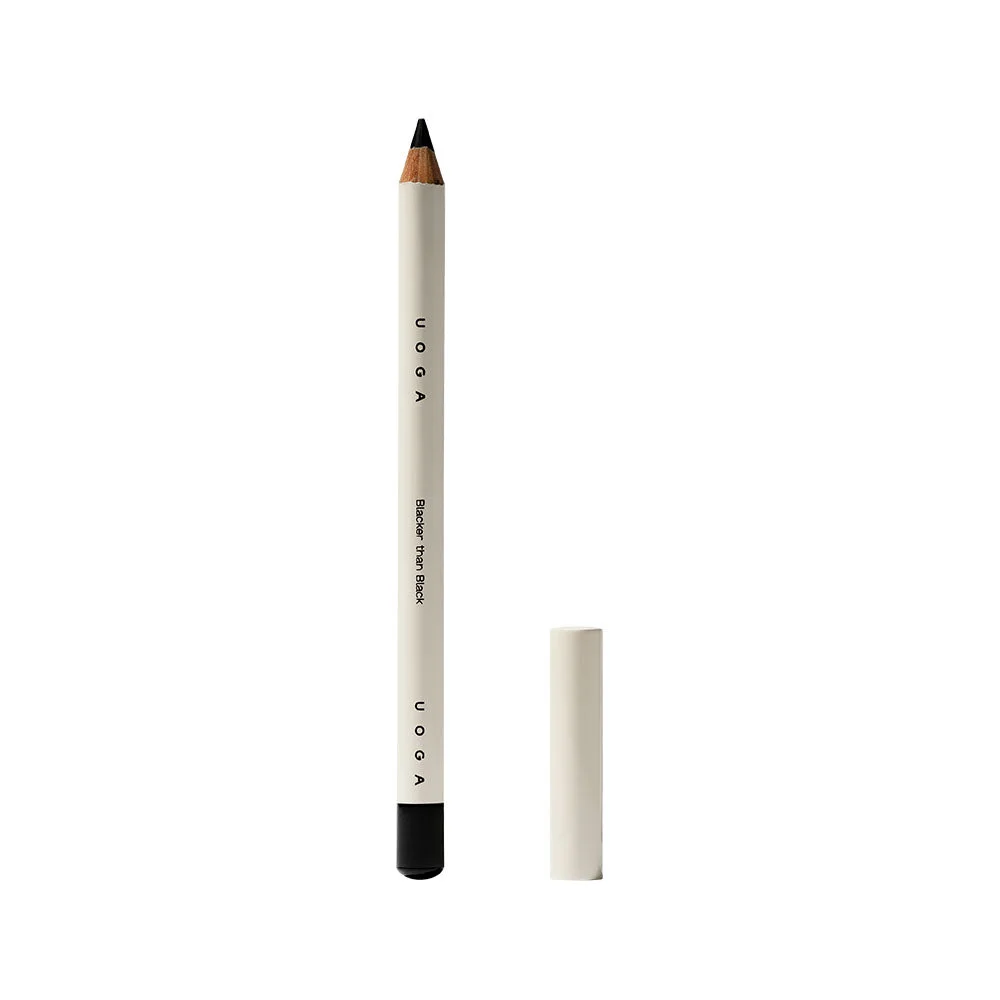 Uoga Uoga Lápiz de ojos suave BIO 850 Blacker than Black - Negro - 4 tonos para cada look