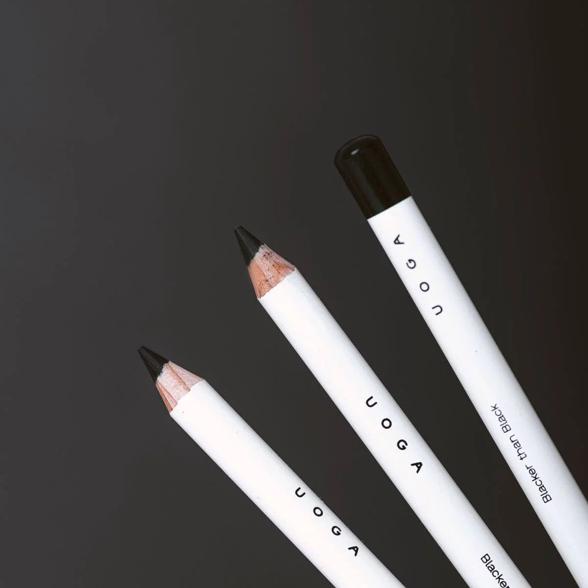 Uoga Uoga Lápiz de ojos suave BIO 851 Melting Chocolate - Marrón oscuro - 4 tonos para cada look