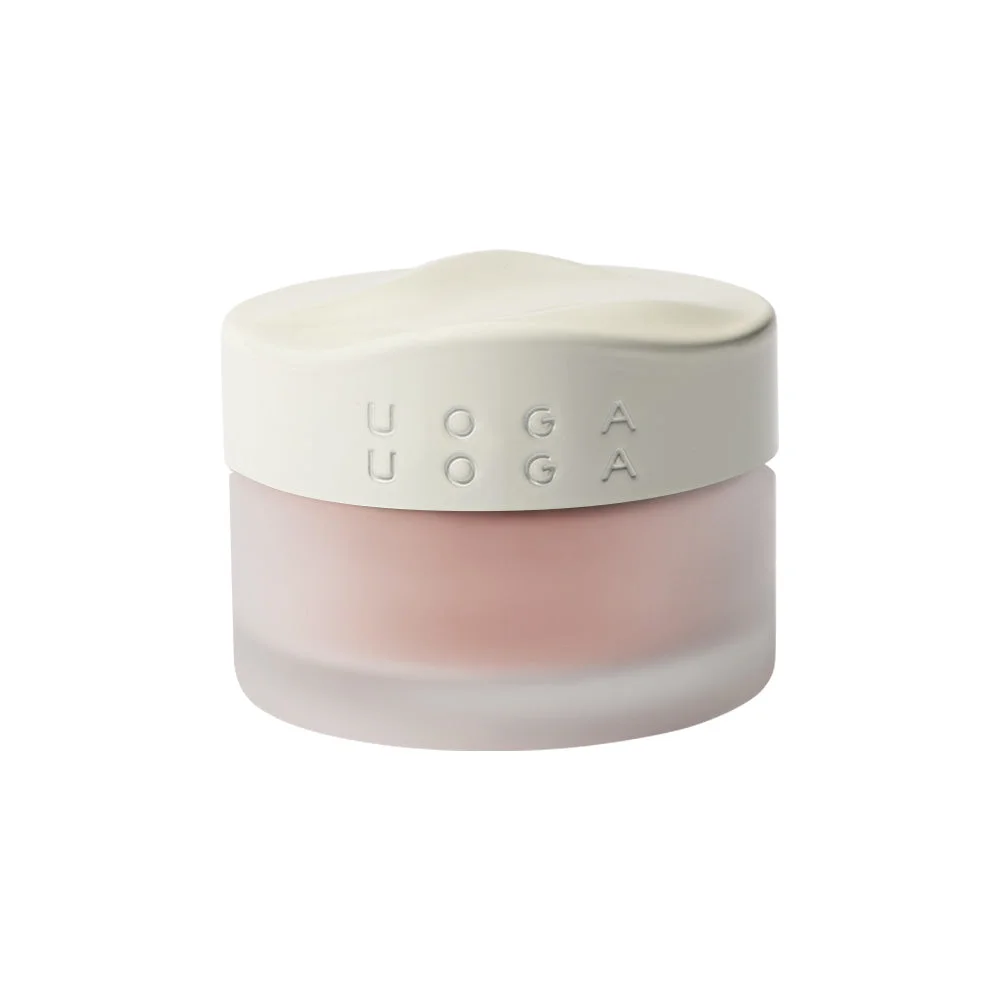 Uoga Uoga Colorete mineral suelto con ámbar (5 g) 6405 Coral Charm - realce natural de las mejillas en 3 tonos