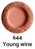 Uoga Uoga Colorete mineral suelto con ámbar (5 g) 6405 Coral Charm - realce natural de las mejillas en 3 tonos