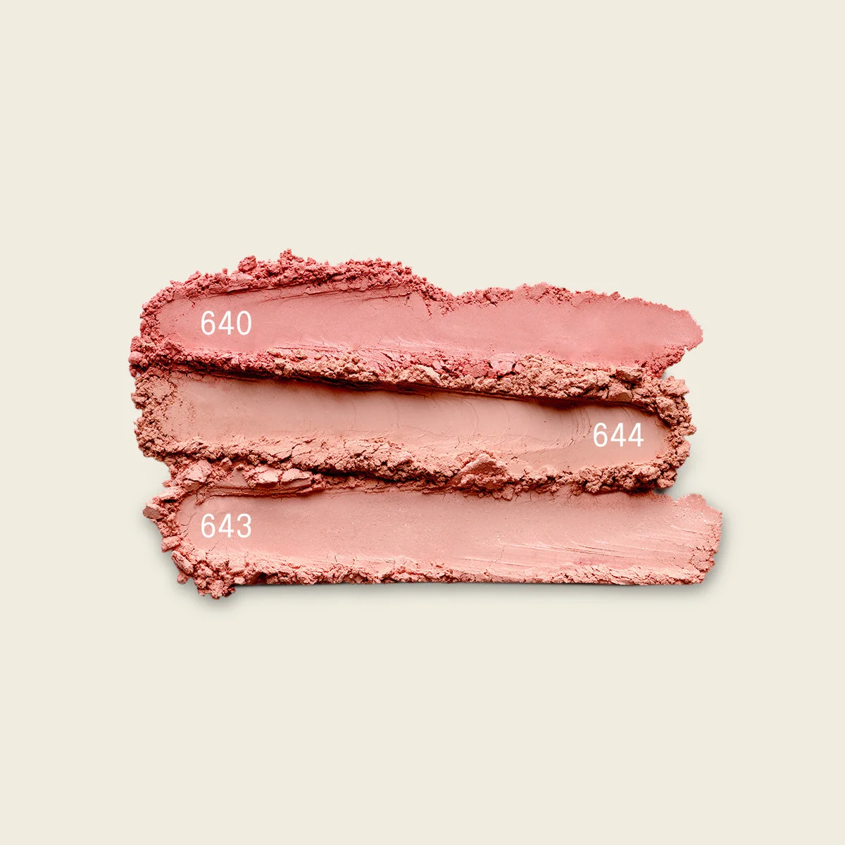 Uoga Uoga Colorete mineral suelto con ámbar (5 g) 6435 Peachy - realce natural de las mejillas en 3 tonos