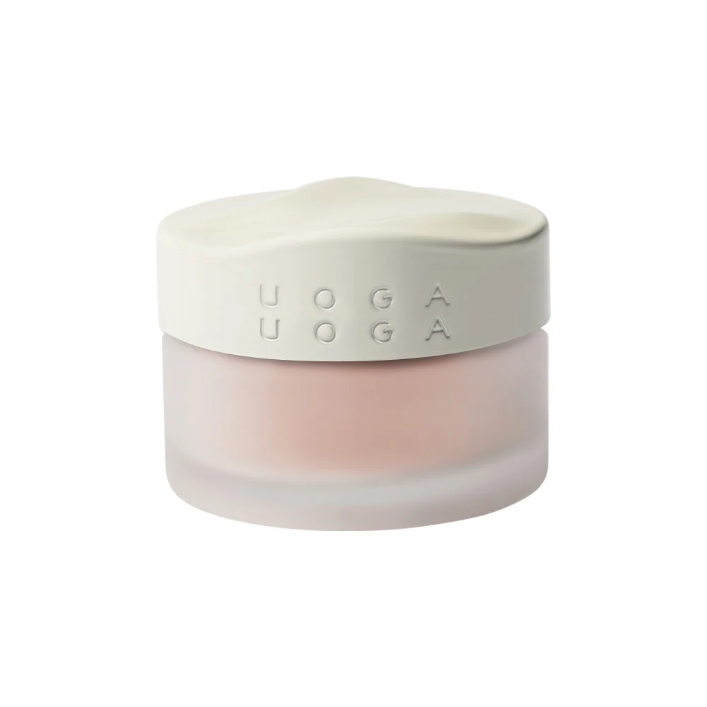 Uoga Uoga Colorete mineral suelto con ámbar (5 g) 6445 Young Wine - realce natural de las mejillas en 3 tonos