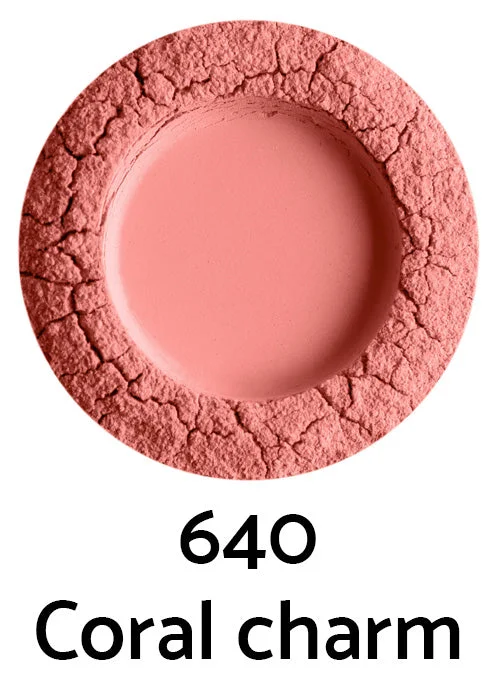 Uoga Uoga Colorete mineral suelto con ámbar (5 g) 6445 Young Wine - realce natural de las mejillas en 3 tonos