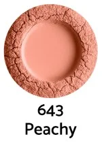 Uoga Uoga Colorete mineral suelto con ámbar (5 g) 6445 Young Wine - realce natural de las mejillas en 3 tonos