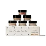 Uoga Uoga Base de maquillaje mineral en polvo (0,7 g - muestra) 632 Bubbles - para probar 12 tonos