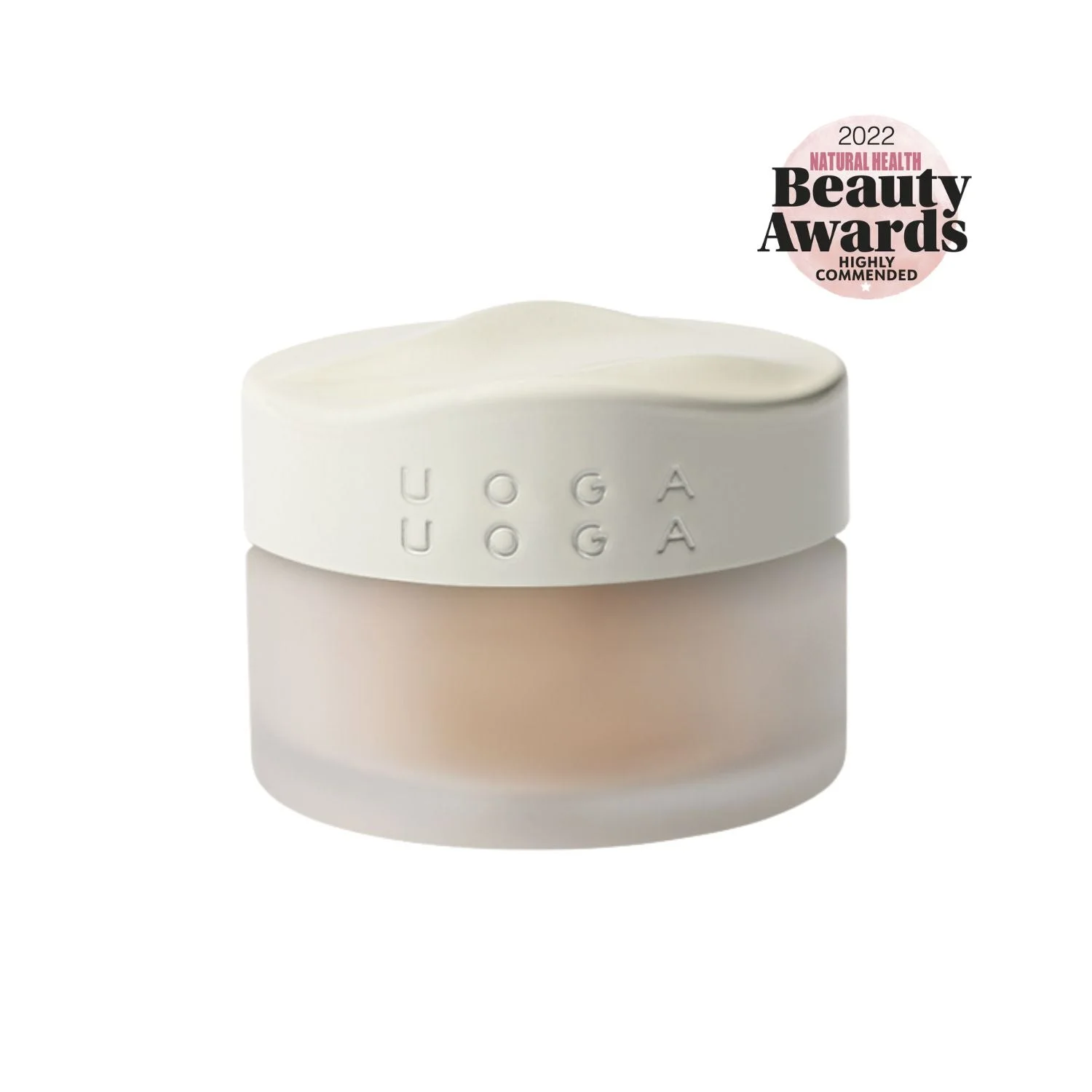 Uoga Uoga Base de maquillaje mineral en polvo con ámbar (10 g) 633 Petals of Sakura - ligera, natural, SPF 15