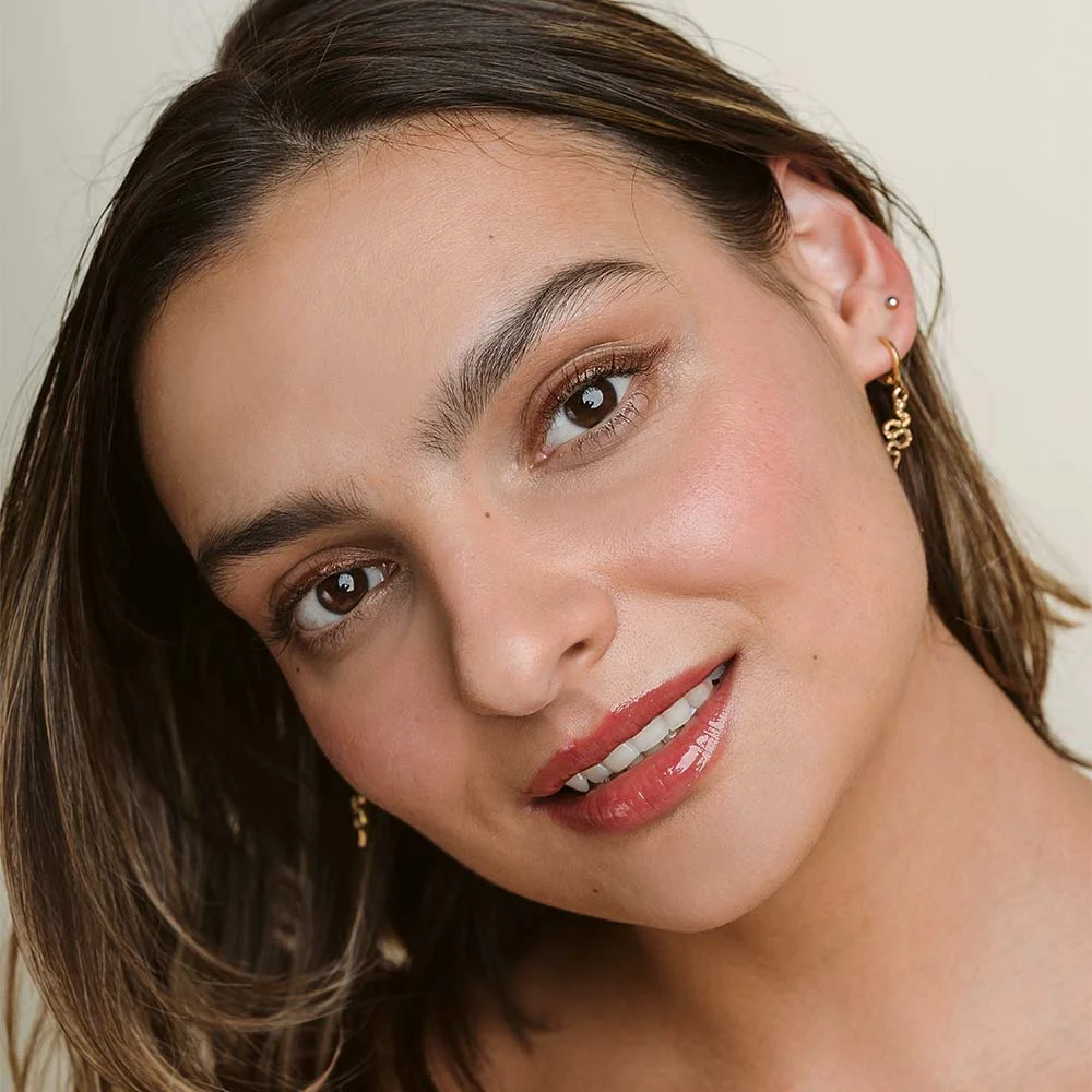 Uoga Uoga Maquillaje mineral en polvo con ámbar (10 g) 634 Linden Honey - ligero, natural, SPF 15