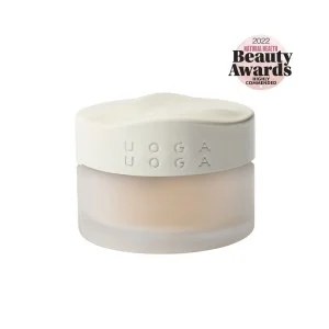 Uoga Uoga Base de maquillaje mineral en polvo con ámbar (10 g) 637 Amber Sand - ligera, natural, SPF 15