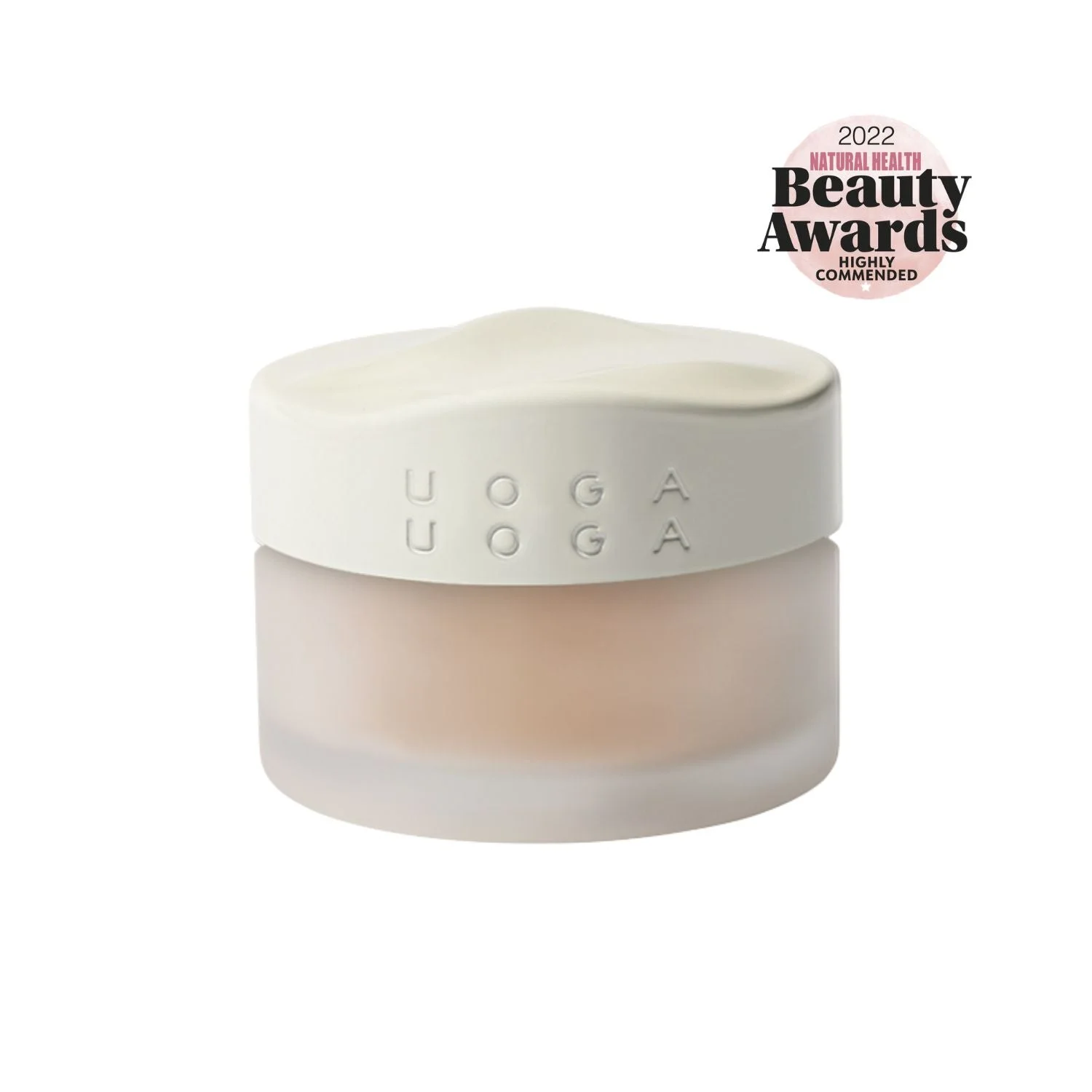 Uoga Uoga Base de maquillaje mineral en polvo con ámbar (10 g) 637 Amber Sand - ligera, natural, SPF 15