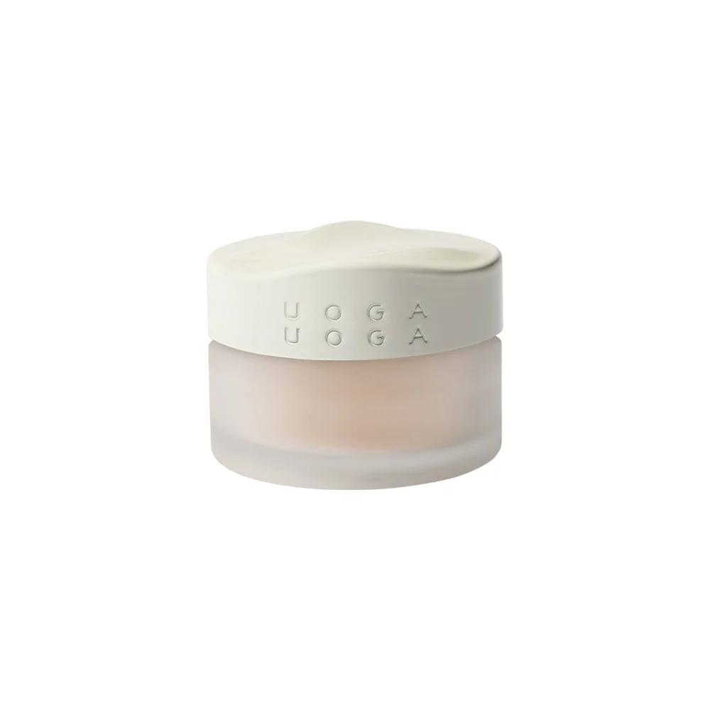 Uoga Uoga Base de maquillaje mineral en polvo con ámbar (10 g) 637 Amber Sand - ligera, natural, SPF 15