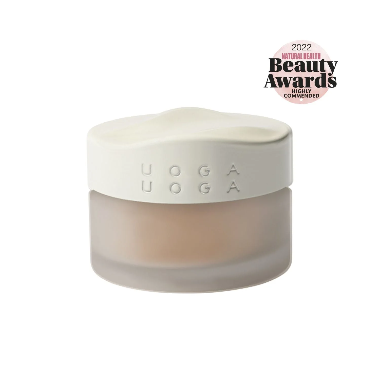 Uoga Uoga Base de maquillaje mineral en polvo con ámbar (10 g) 801 Walk in the Dunes - ligera, natural, SPF 15
