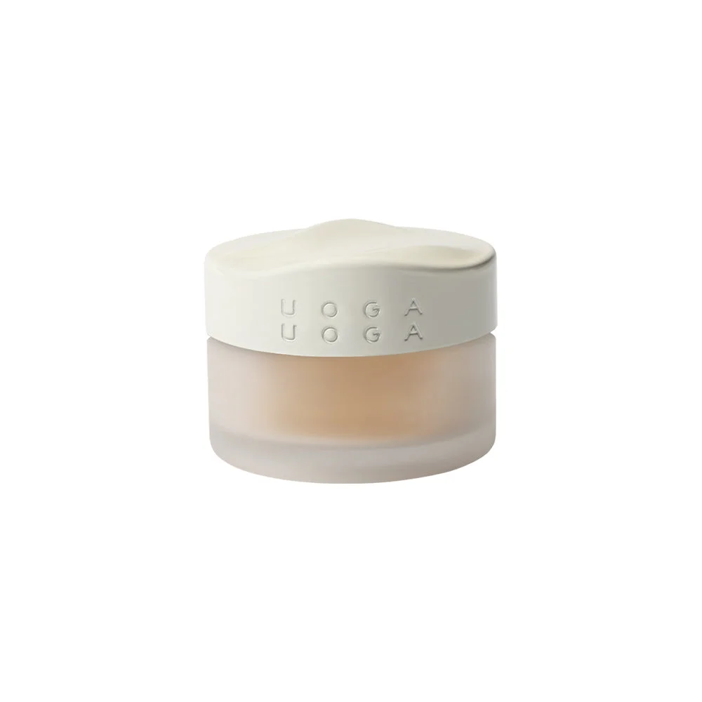 Uoga Uoga Base de maquillaje mineral en polvo con ámbar (10 g) 806 Goddess of Gold - ligera, natural, SPF 15