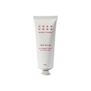 Uoga Uoga Exfoliante facial regenerador con arándanos rojos (40 ml) - para una piel más lisa y luminosa