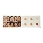 Uoga Uoga Set de muestras de base de maquillaje mineral líquida y sérum SPF 20 BIO (10 x 1 ml) - 10 tonos de base de maquillaje