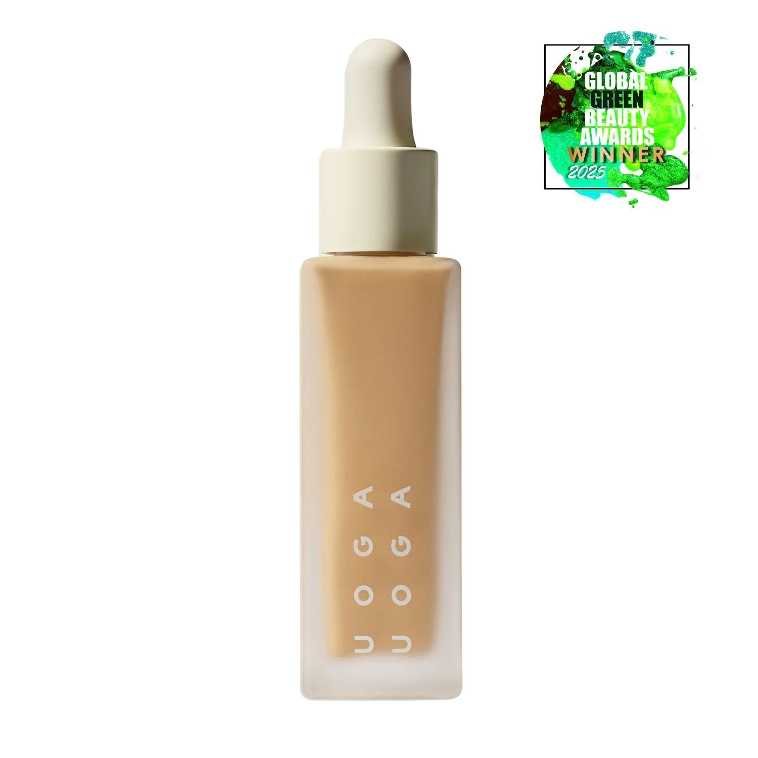 Uoga Uoga Maquillaje mineral líquido y sérum SPF 20 BIO (30 ml) 684 Salty Air - hidrata y protege la piel