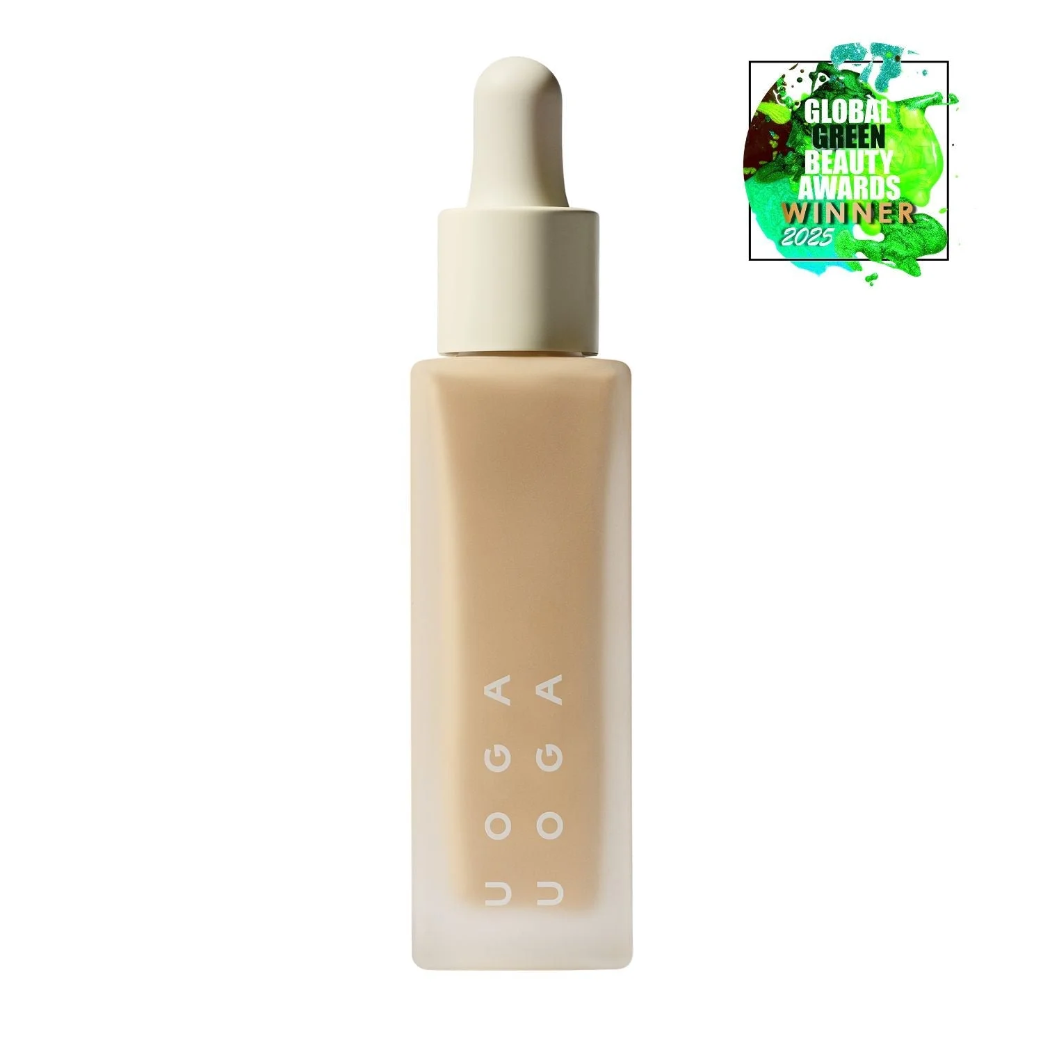 Uoga Uoga Maquillaje mineral líquido y sérum SPF 20 BIO (30 ml) 685 Desolate Shore - hidrata y protege la piel