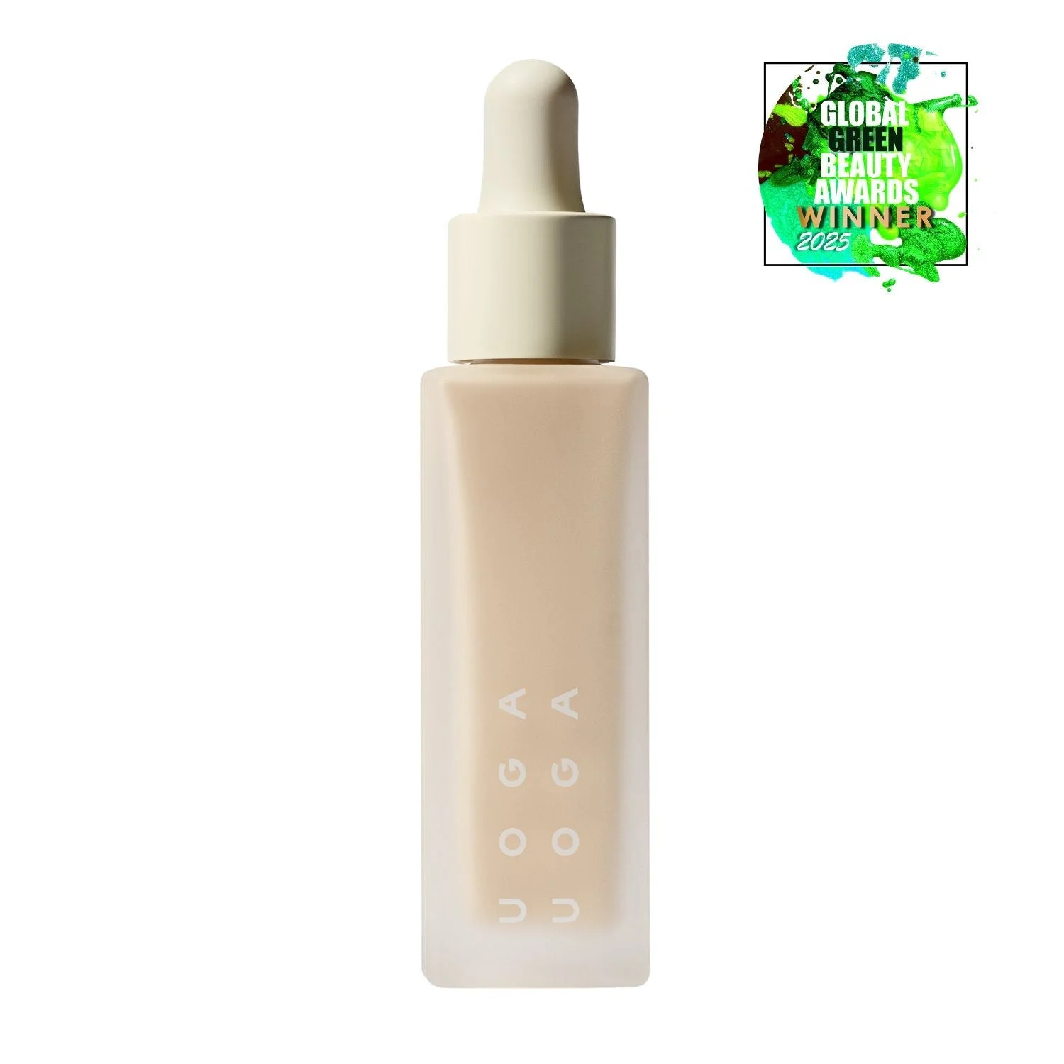 Uoga Uoga Maquillaje mineral líquido y sérum SPF 20 BIO (30 ml) 686 Wind and Water - hidrata y protege la piel