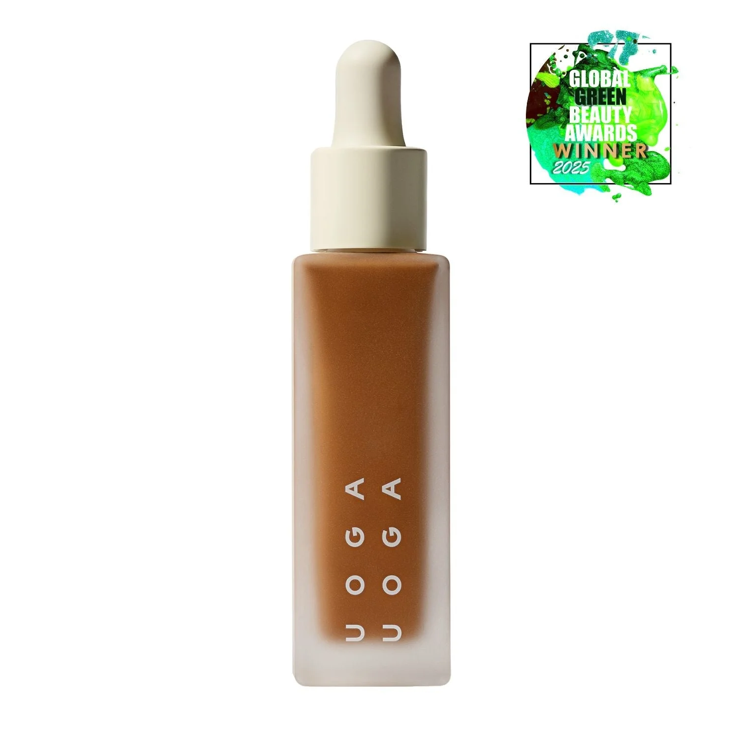 Uoga Uoga Base de maquillaje mineral líquida y sérum SPF 20 BIO (30 ml) 687 Warm Stones - hidrata y protege la piel