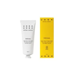 Uoga Uoga Mascarilla facial nocturna nutritiva Stillness BIO (40 ml) - con efecto hidratante intenso