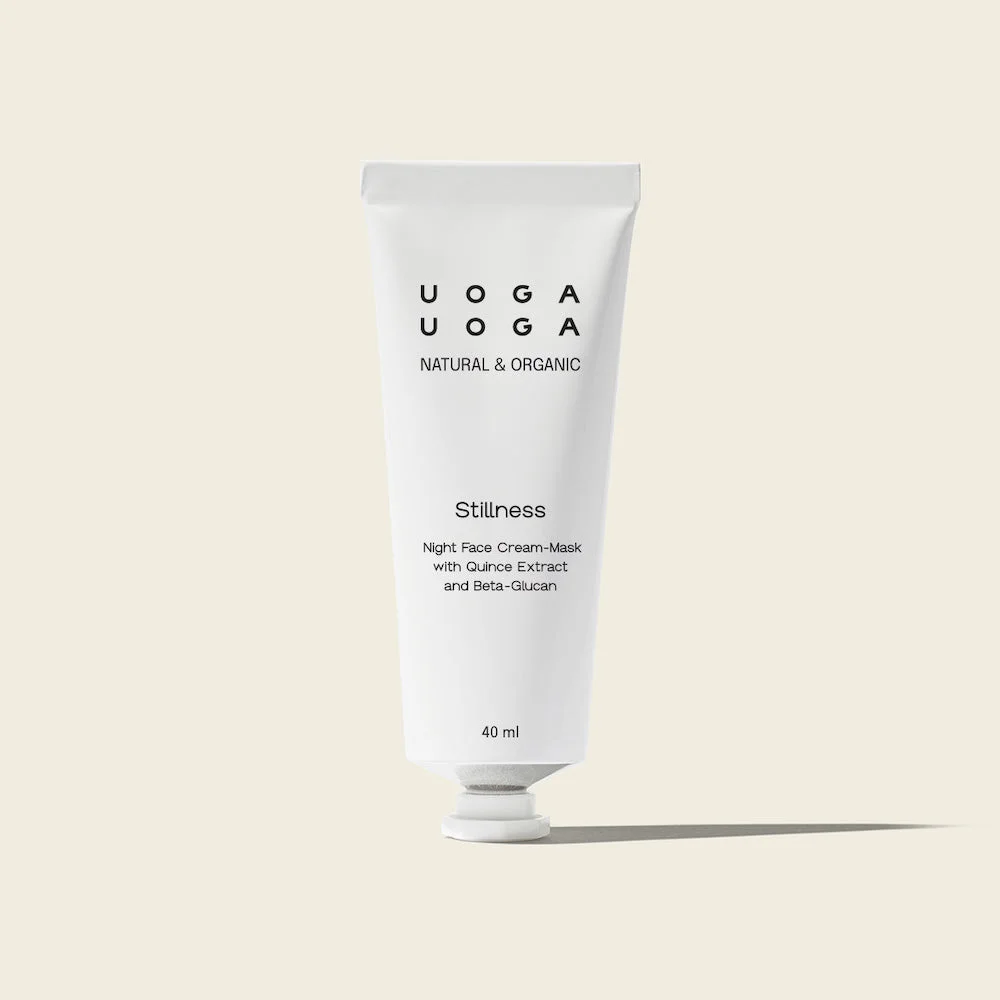 Uoga Uoga Mascarilla facial nocturna nutritiva Stillness BIO (40 ml) - con efecto hidratante intenso