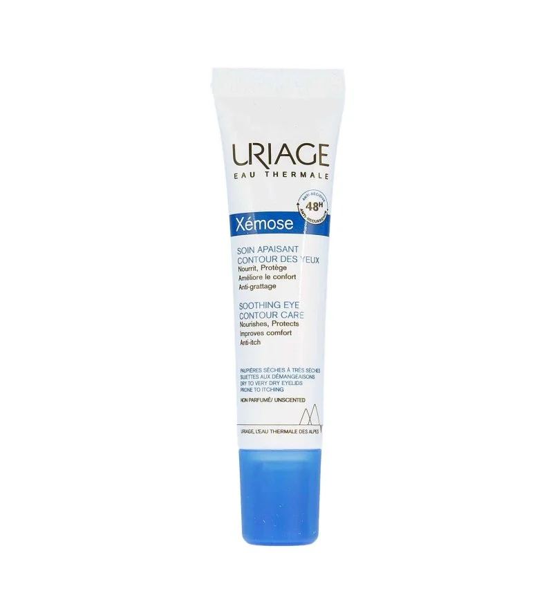 Xémose crema calmante para el contorno de ojos para piel seca a atópica 15 ml