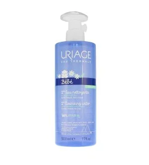 URIAGE Bébé 1st Cleansing Water agua limpiadora para cuerpo y rostro para niños