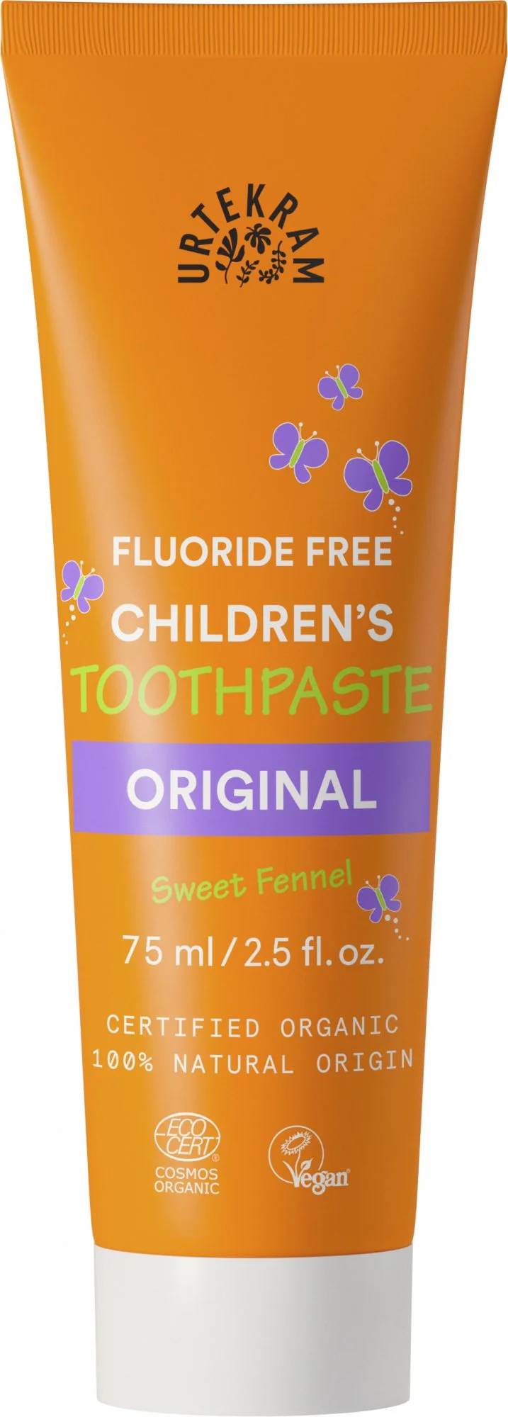 Urtekram Pasta dental infantil con hinojo BIO (75 ml) - sin flúor