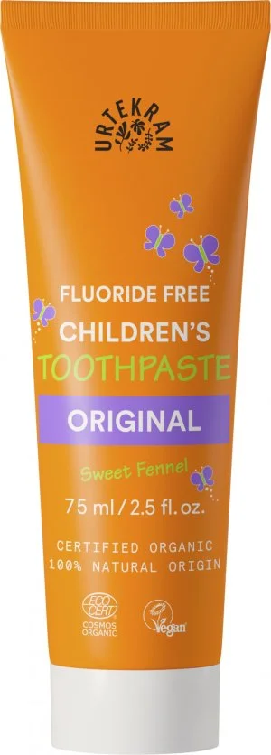 Urtekram Pasta dental infantil con hinojo BIO (75 ml) - sin flúor