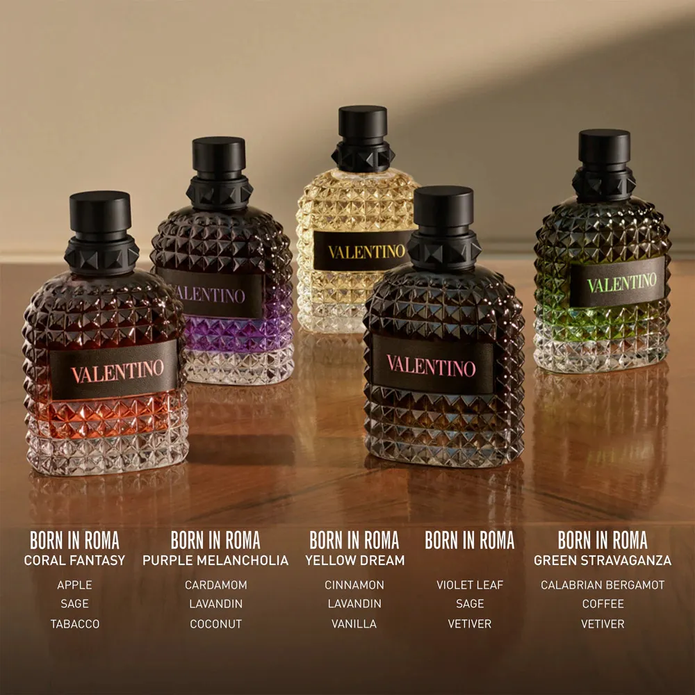 Uomo Born In Roma eau de toilette para hombre 50 ml
