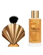 Vénus agua de perfume para mujer 50 ml + aceite corporal 100 ml
