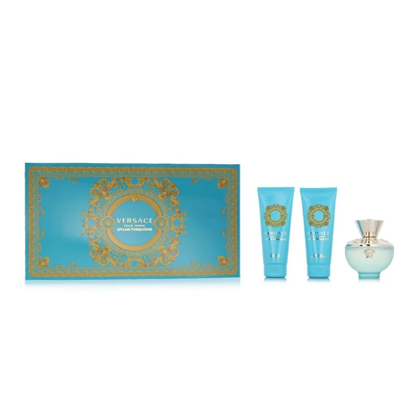 Dylan Turquoise Pour Femme eau de toilette para mujer + SG 100 ml + BG 100 ml + neceser