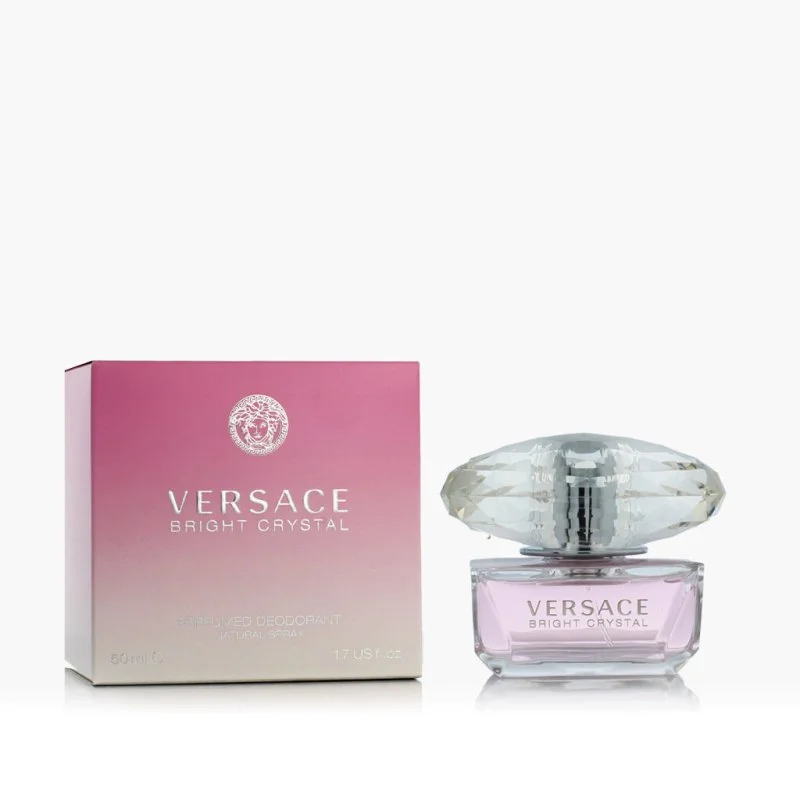 Bright Crystal Desodorante en frasco de vidrio para mujer 50 ml