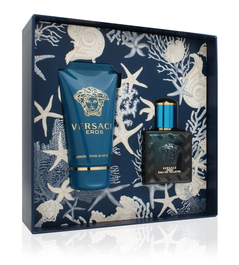 Eros estuche de regalo 30 ml + gel de ducha eau de toilette para hombre