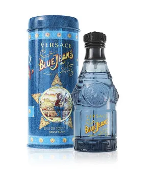 Versace Blue Jeans agua de tocador para hombre 75 ml