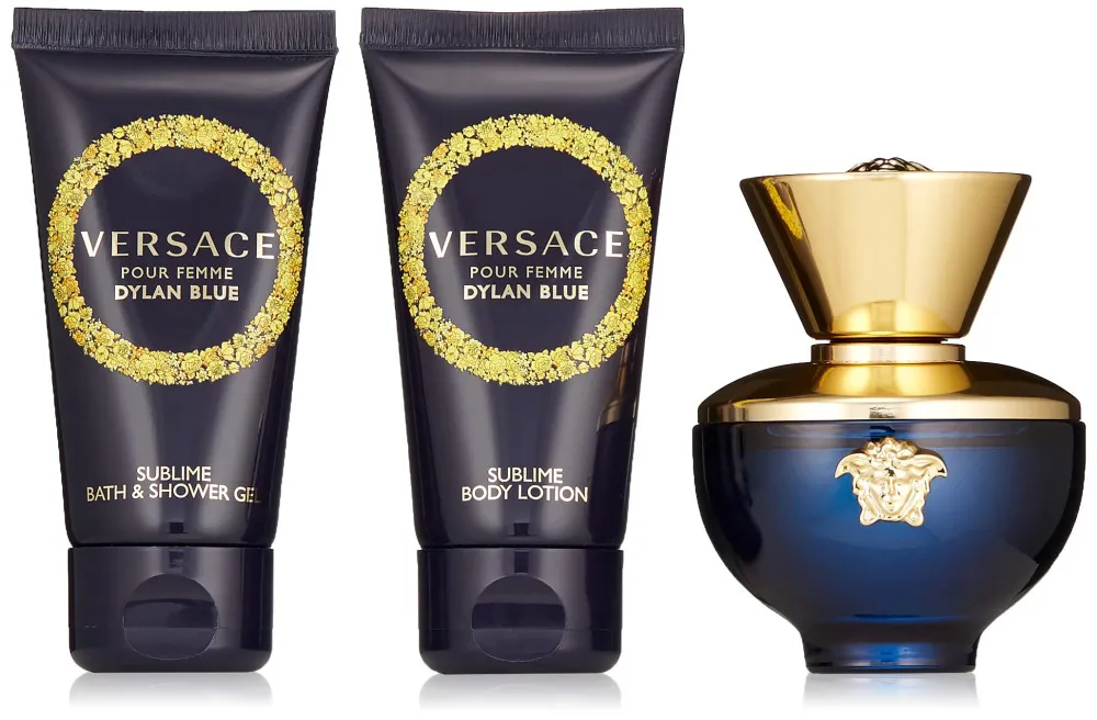 Dylan Blue Pour Femme set de regalo para mujeres eau de parfum 50 ml + loción corporal 50 ml + gel de ducha 50 ml 50 ml + tělové mléko 50 ml + sprchový gel 50 ml