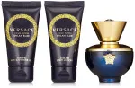 Dylan Blue Pour Femme set de regalo para mujeres eau de parfum 50 ml + loción corporal 50 ml + gel de ducha 50 ml 50 ml + tělové mléko 50 ml + sprchový gel 50 ml