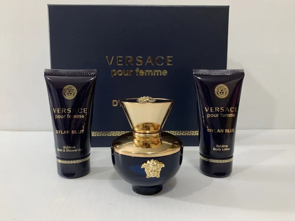Dylan Blue Pour Femme set de regalo para mujeres eau de parfum 50 ml + loción corporal 50 ml + gel de ducha 50 ml 50 ml + tělové mléko 50 ml + sprchový gel 50 ml