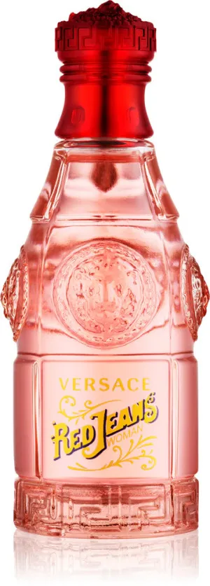 Versace Red Jeans agua de tocador para mujer 75 ml