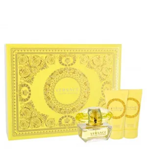 Versace Yellow Diamond set de regalo para mujeres eau de toilette 50 ml + loción corporal 50 ml + gel de ducha 50 ml