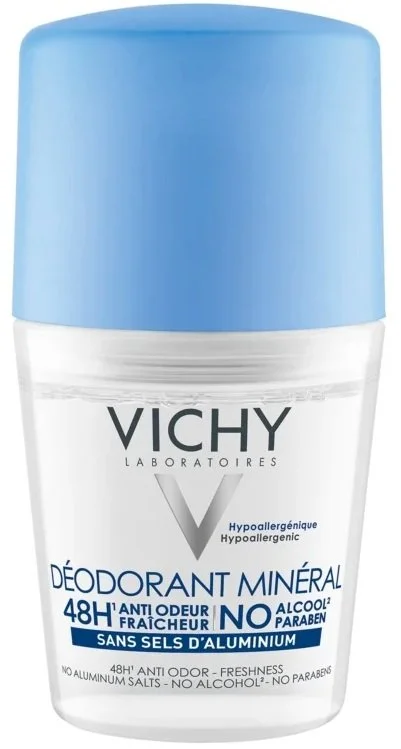 48h desodorante mineral roll-on 50 ml