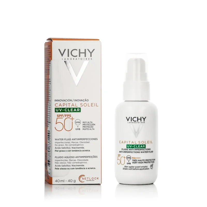 Capital Soleil UV-CLEAR Fluido Anti-imperfecciones SPF 50+ 40 ml