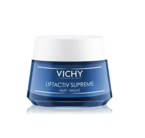 Vichy Liftactiv Supreme crema de noche reafirmante y antiarrugas con efecto lifting