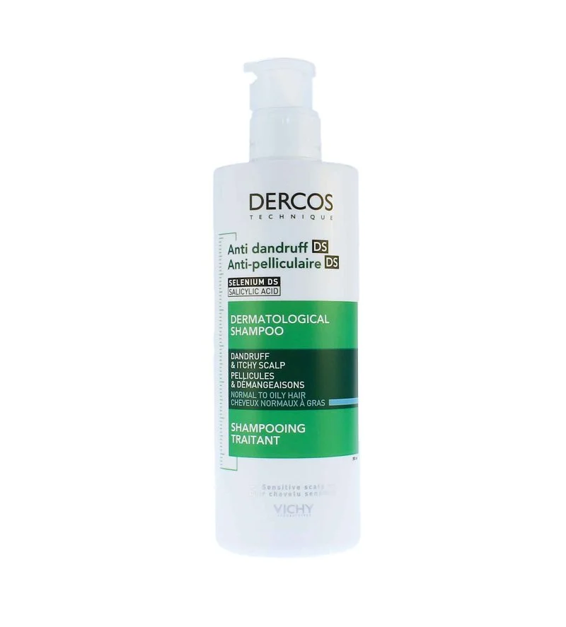 Dercos Anti-Dandruff champú anticaspa para cabello normal a graso 390 ml
