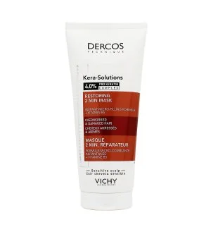 Vichy Dercos Kera-Solutions Restoring 2 Min Mask mascarilla reparadora para cabello seco y dañado