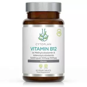 Cytoplan Vitamina B12, 1000 µg Bioactiva bajo la lengua, 60 comprimidos