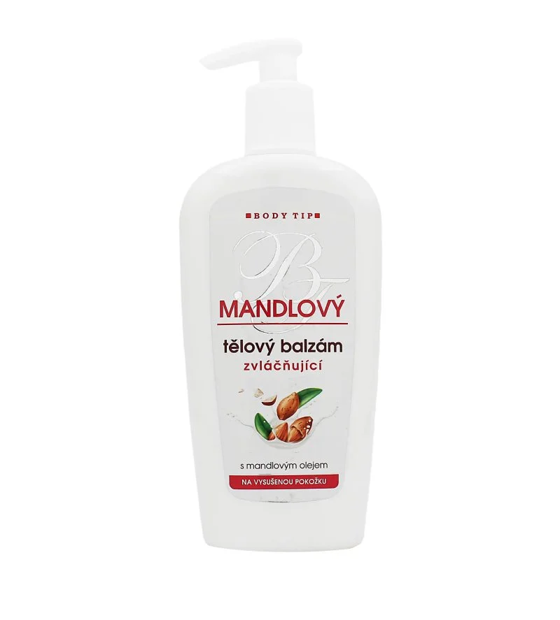 Body Tip bálsamo corporal con aceite de almendras 300 ml